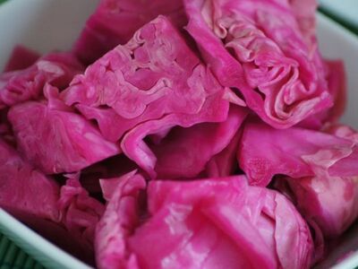 Капуста маринованная (пилюски со свеклой) 
