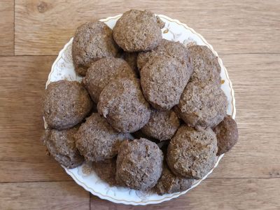 Булочки из зеленой гречки (без муки)