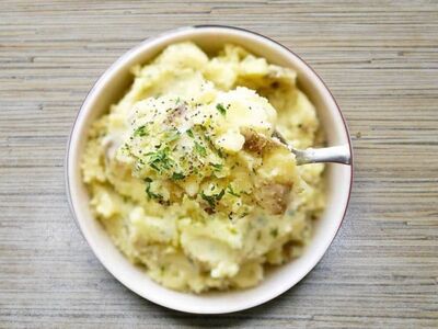 Пюре с грибами