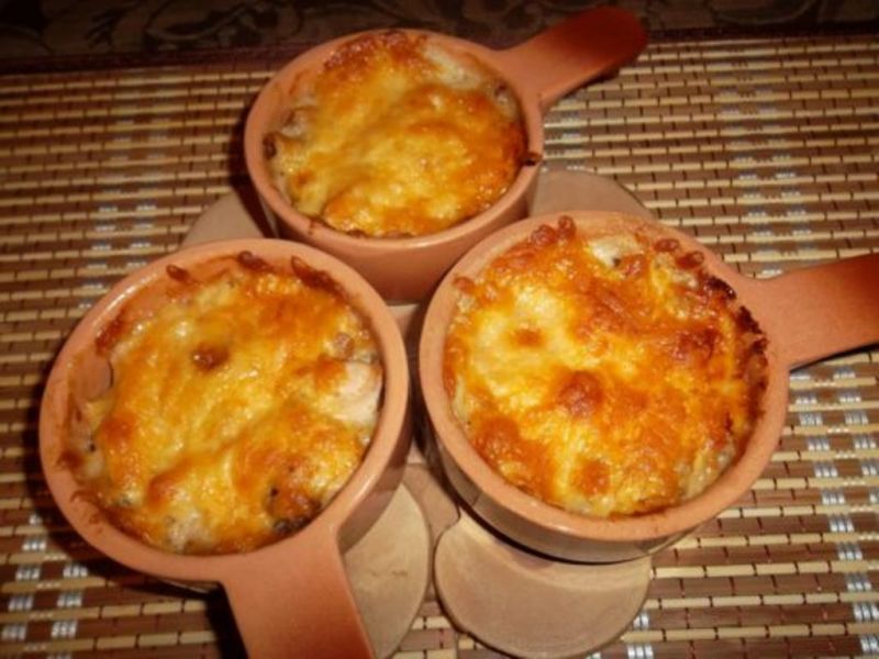 Жульен с грибами